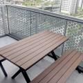Residence - Tampines Street | Product Seen: [Fossil Outdoor Bench – No Back & Fossil Outdoor Dining Table - W1400]